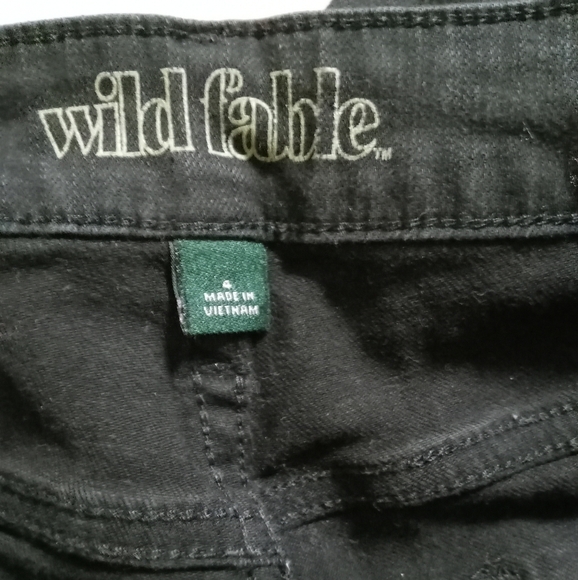 Womens high rise skinny distressed jeans Size 4 - Picture 5 of 6